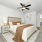 Modern furnishings in apartment bedrooms at NOVO Avian Pointe